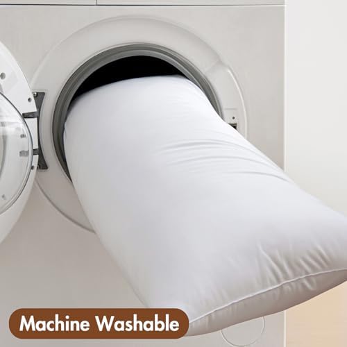 MIULEE 14x36 Inch Pillow Insert - Premium Microfiber Stuffer for Sofa and Bed
