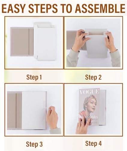 Luxe Large Decorative Book Set 4PCS