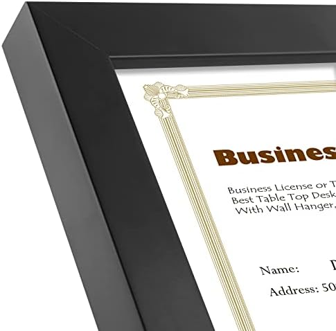 Golden State Art 55x85 Business License Frame 2 Pack