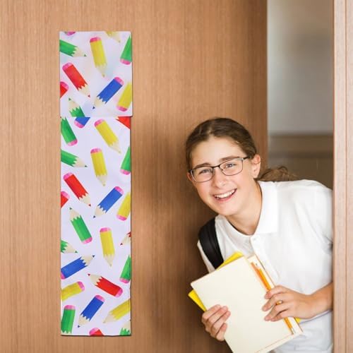 ChYoung Classroom Door Window Cover Blackout Shades 8x36 Inch 1