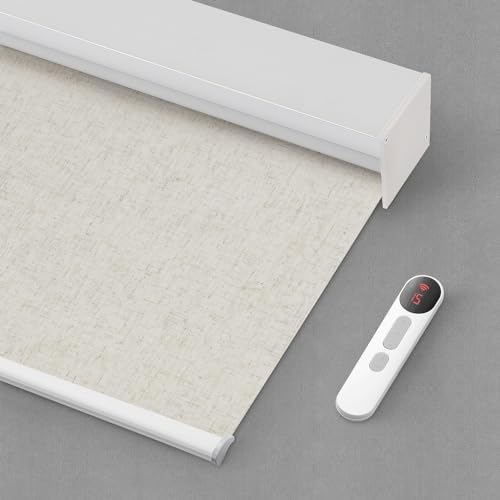 Bringnox Motorized Blinds with Remote and Smart Home Compatibility