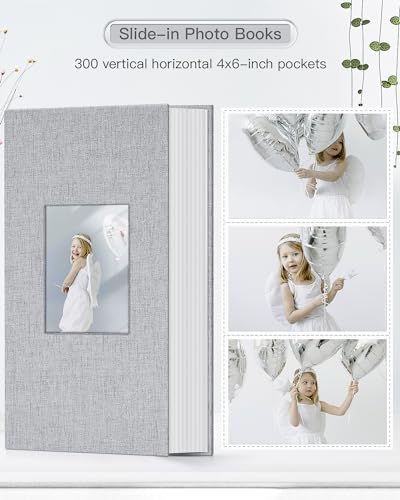Popotop 4x6 Photo Album with 300 Pockets