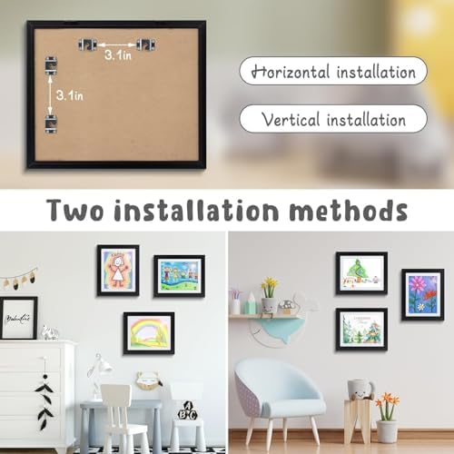 Golden State Art 10x125 Kids Art Frames Set of 2