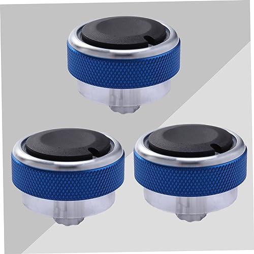 Cabilock 3pcs Air Conditioning Knob Button Switch Control