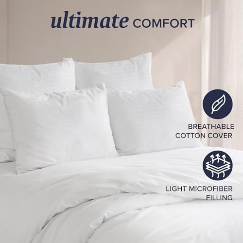 Beckham Hotel Collection Pillow Inserts Set of 2 1