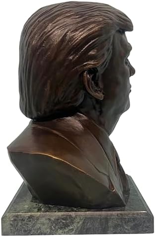 Donald J Trump Bronze Bust - Handcrafted in USA