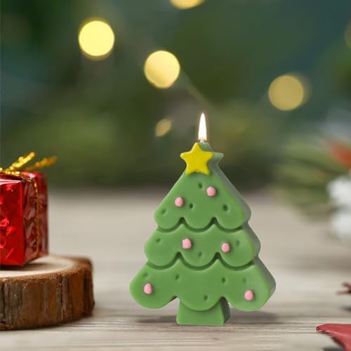 Winter Aroma Candle with Snowflake Design