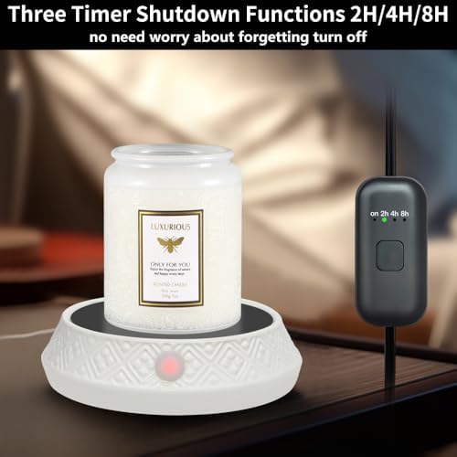 COPINPIN Candle Warmer with Timer and Auto Shut-Off