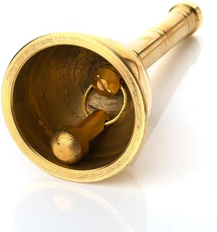 Tarini Gallery Brass Pooja Bell - Traditional Indian Temple Decor