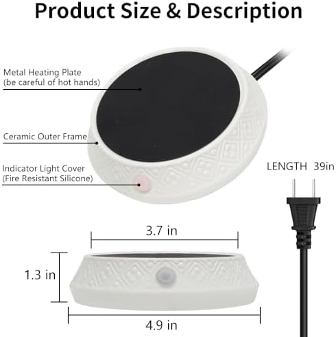 COPINPIN Candle Warmer with Timer and Auto Shut-Off