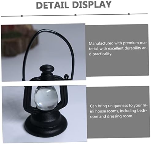 ERINGOGO Vintage Kerosene Lantern with Tealight Holder