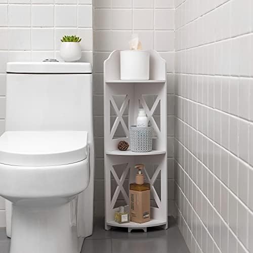Corner Shelf Stand for Small Spaces Waterproof and Durable