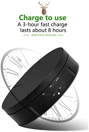 JAYEGT Motorized Rotating Display Stand - Black