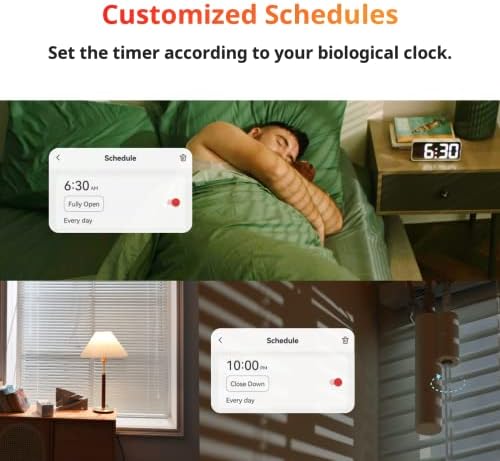 SwitchBot Blind Tilt - Smart Motorized Blinds with Solar Power and Alexa Control