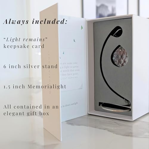 Tabletop Sympathy Gift with Stand and Crystal 1