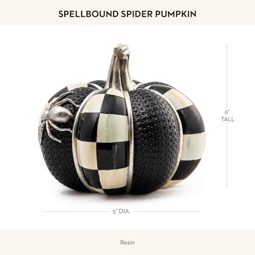 MACKENZIE-CHILDS Spellbound Spider Pumpkin Decor 1