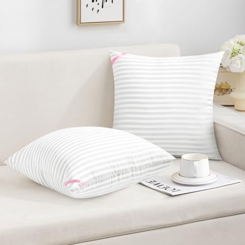 EIUE Throw Pillow Inserts Washable 18x18inch