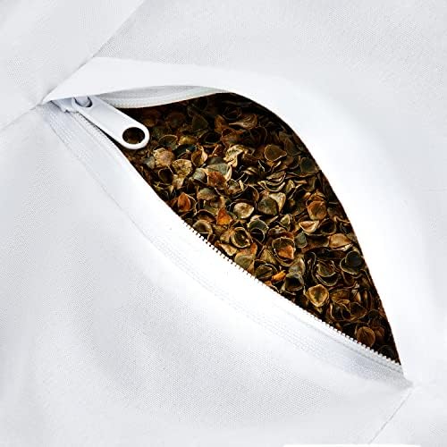 Retrospec Sedona Zafu Cushion with Buckwheat Hulls - Yoga Meditation Pillow
