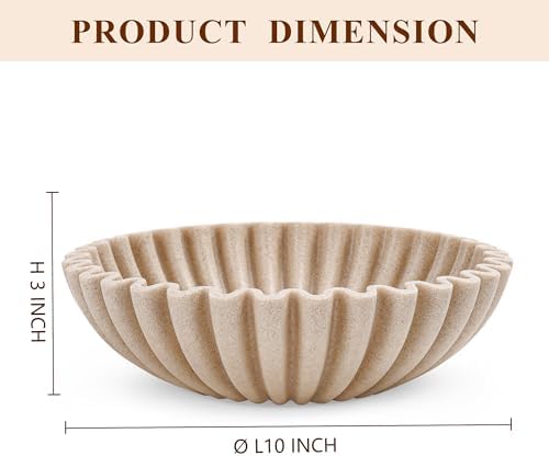 Modern Handmade Decorative Bowl for Home and Kitchen