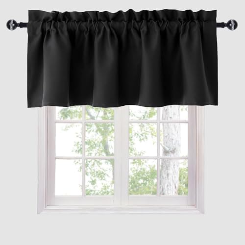 Hiasan Blackout Valance Curtain 42x18 1 Panel Rod Pocket