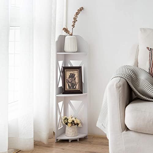 Corner Shelf Stand for Small Spaces Waterproof and Durable