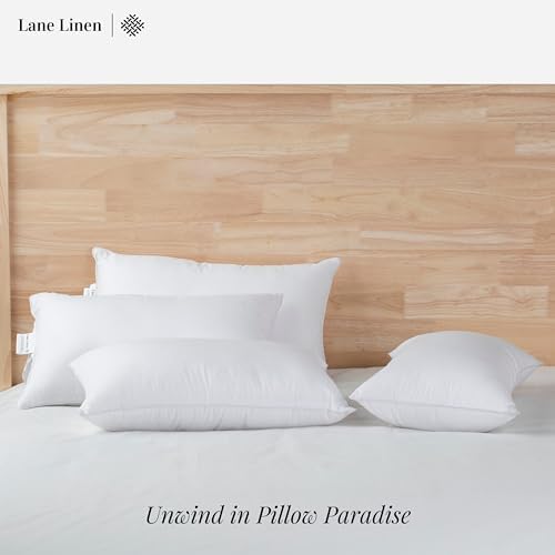 Lane Linen 12x20 Pillow Insert - Set of 4 White