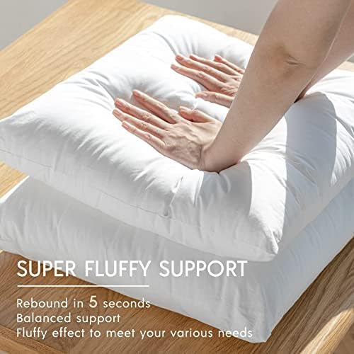 Phantoscope Pillow Inserts 18x18 Inch Pack of 4