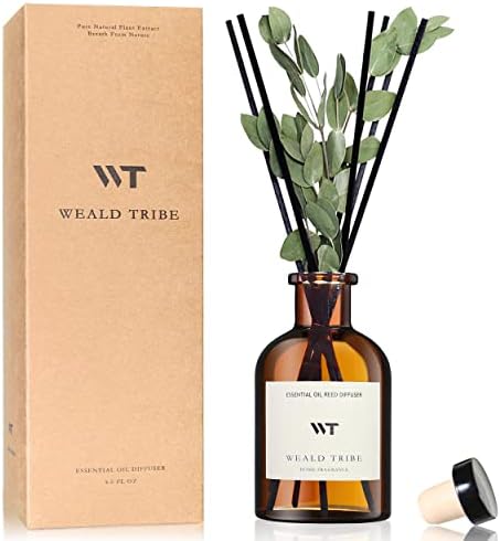 WEALD TRIBE Premium Reed Diffuser Set Eucalyptus Lavender