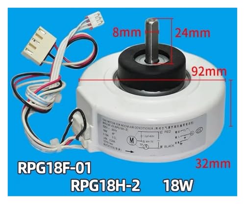 RPG18F Motor for Air Conditioner Compatible with Midea