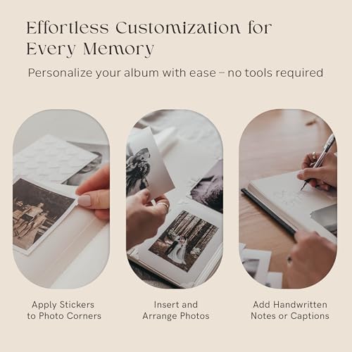 La Lente Premium Scrapbook Album 100 Pages 500 Photos