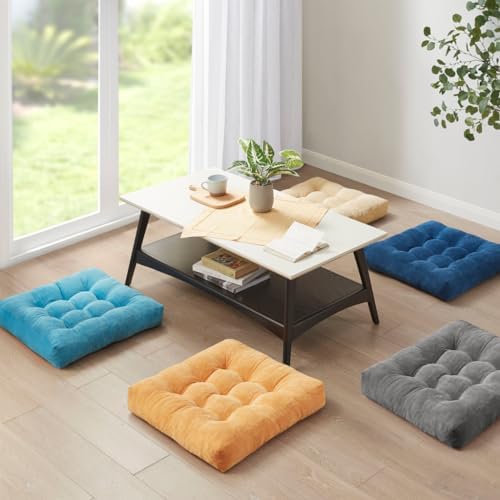 Degrees of Comfort Floor Pillow Set of 2 Grey
