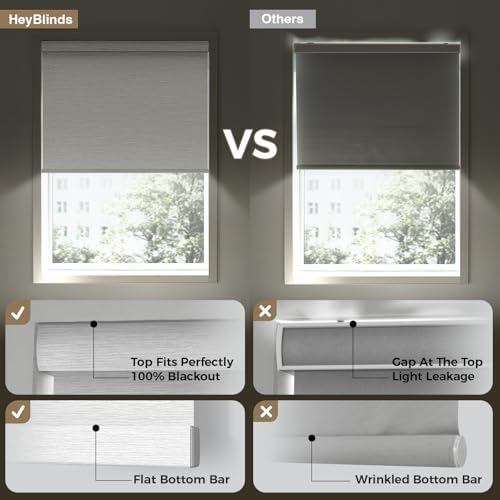 HeyBlinds Motorized Shades with Alexa Compatibility 1