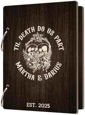 La Boda Personalized Card Album Keeper with Metal Buckles 1