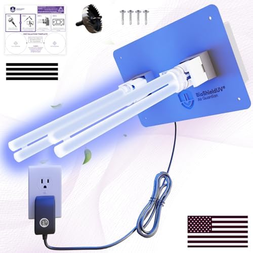BioShieldUV 36W HVAC UV Light Bulb - Air Purifier Lamp for AC Systems