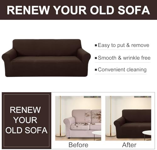 U-NICE HOME Loveseat Cover Pet Friendly Stretch Couch Slipcover