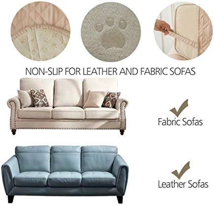Ameritex Waterproof Nonslip Recliner Cover - 23 Beige