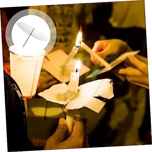 MAGICLULU 8-Piece Candle Holder Wreath Set