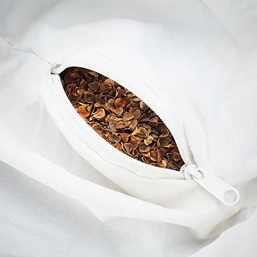 Retrospec Sedona Zafu Cushion - 17in Buckwheat Meditation Pillow with Handle
