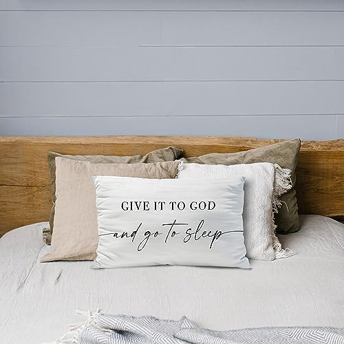 Knibeo 12x20 Flannel Pillow Cover White