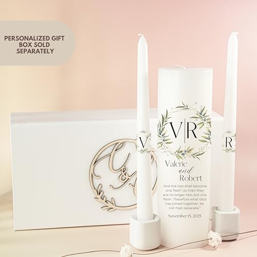 LIGHTIT STUDIO Unity Candles Wedding Set