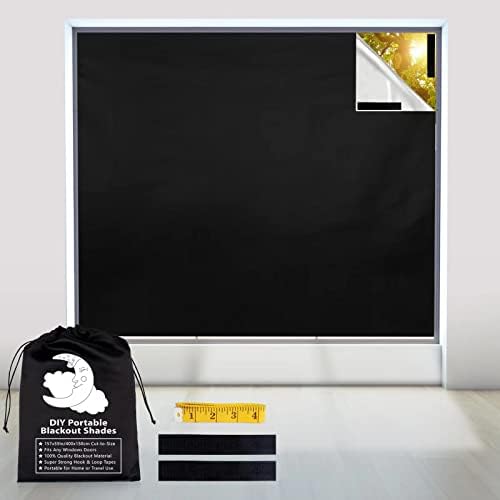 100 Portable Blackout Curtains - 157 x 59
