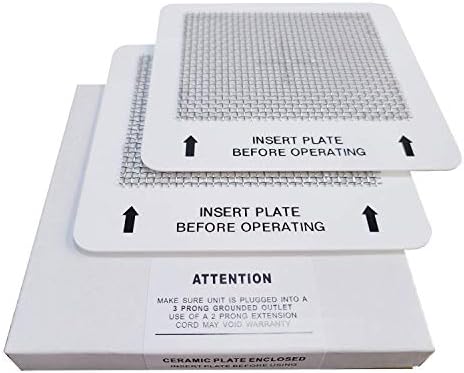 LUFUTATECH Universal Ozone Ceramic Plates 2Pack