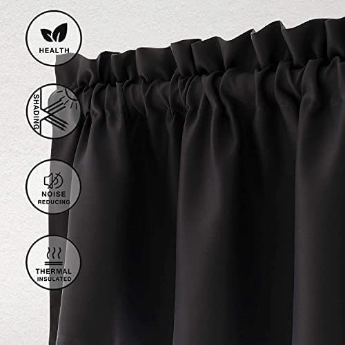 Hiasan Blackout Valance Curtain 42x18 1 Panel Rod Pocket