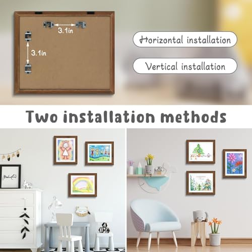 Golden State Art 10x125 Kids Art Frames Set of 2 1