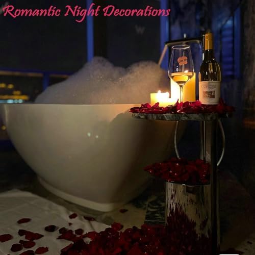 CODE FLORIST Dark-Red Silk Rose Petals 2200 PCS
