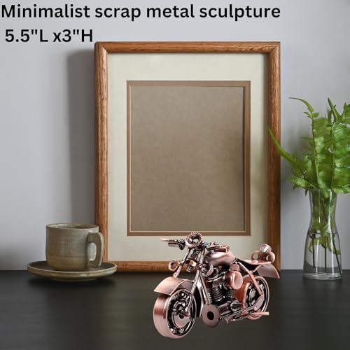 Trebisky Metal Motorcycle Sculpture - Iron Cruiser Art Gift