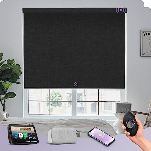 Graywind Smart Roller Shades with Alexa Google Support