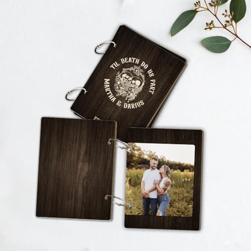 La Boda Personalized Card Album Keeper with Metal Buckles 1
