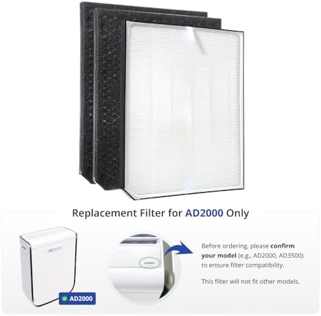 AIRDOCTOR AD2000 Filter Replacement Combo Pack