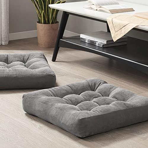Degrees of Comfort Floor Pillow Set of 2 Grey